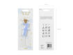 Picture of CANDLE CROWN LIGHT BLUE NUMBER 7